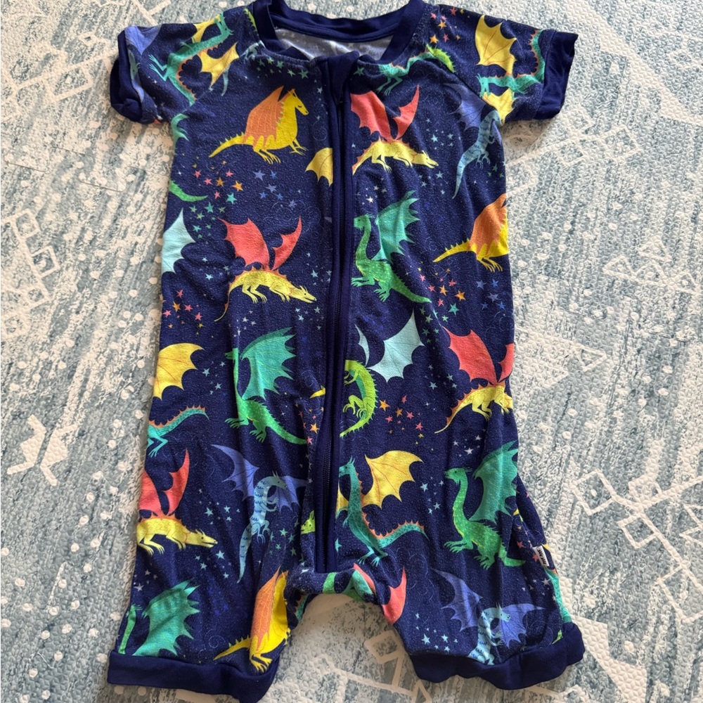 Sold on CP. Little Sleepies Dragon Galaxy Shorty